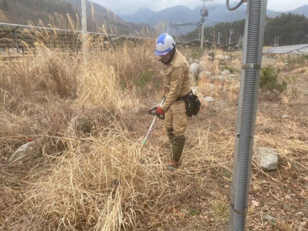 実績・評判口コミ画像01-山梨県　50kW　高圧　メンテナンス